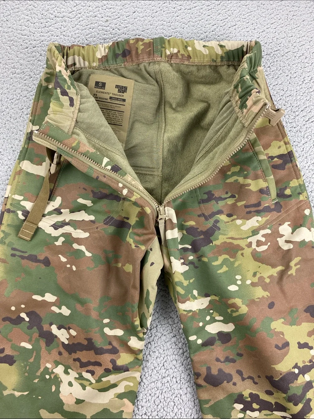 MASSIF Elements Trouser FR Flame Resistant Free IWOL Military Pants | Size: S